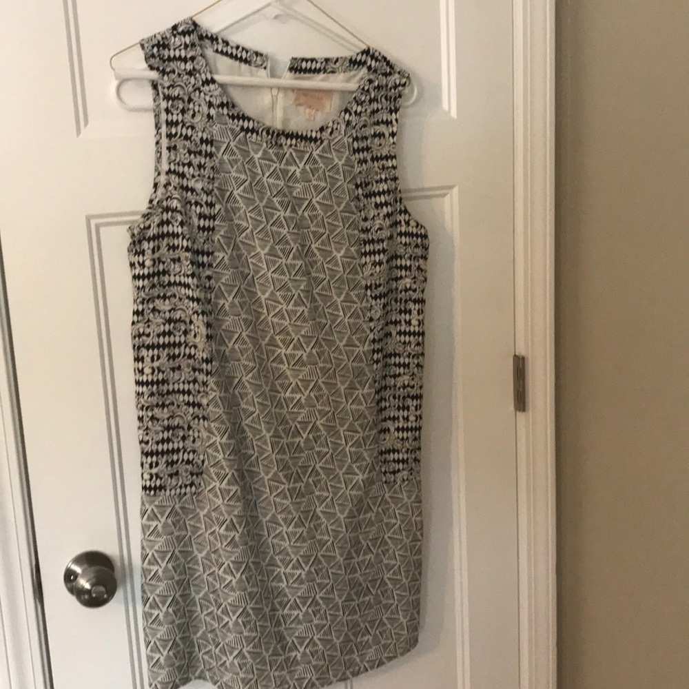 Black & White Shift Dress